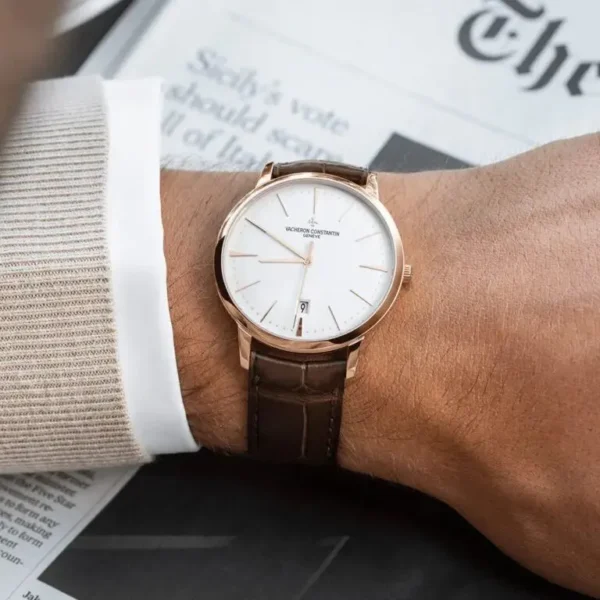 Vacheron Constantin inheritance series PATRIMONY Automatic mechanical movement 30Rice waterproof  Men's watches - Image 4