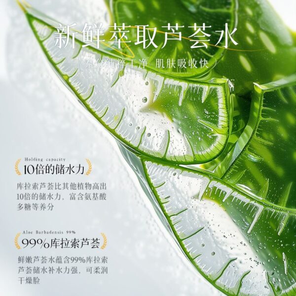 Original B5 Aloe Vera Mask Moisturizes Moisturizes Shrinks Pores Brightens Skin Tone Outdoor Repair - Image 5